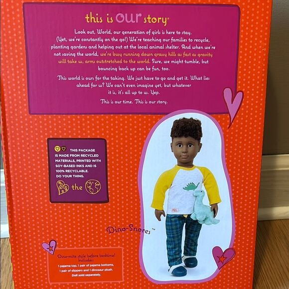 OUR GENERATION DINO - SNORES DELUXE OUTFIT - Picture 3 of 3